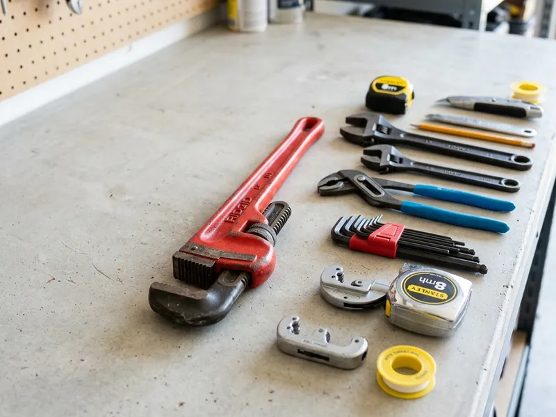 Professional plumbers in Ricketts, IA equipped with top-tier tools for residential and commercial plumbing services.